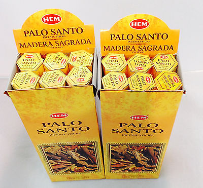 Благовония HEM PALO SANTO Чистит дурные энергии из пространства, гармонизируют ауру уп-6шт