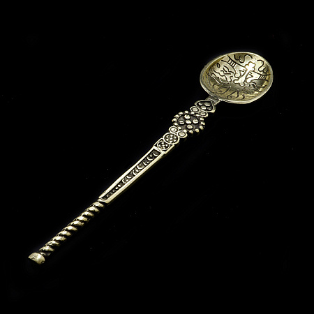 Ложка Римская подарочная 15см резная бронза Россия