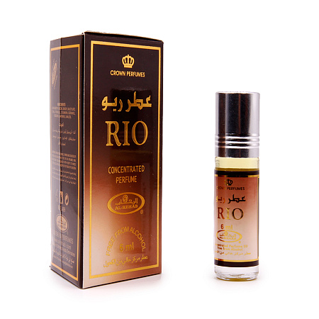 Масло парфюмерное AL REHAB Rio мужской аромат 6ml 