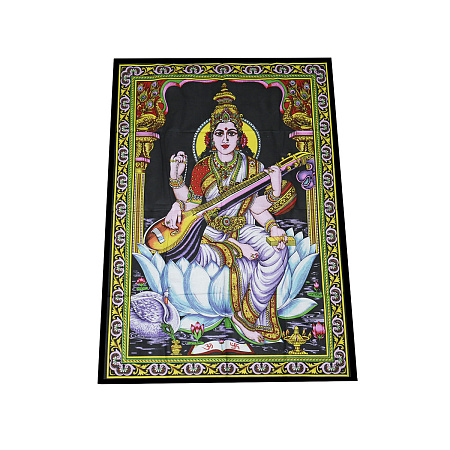 Батик хб с росписью Сарасвати см-см