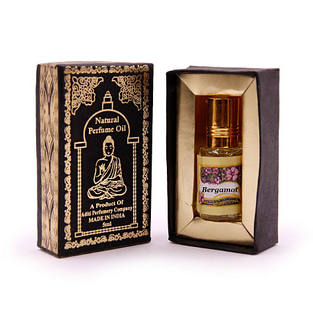 Масло парфюмерное Бергамот Bergamot Индийский секрет 5ml 