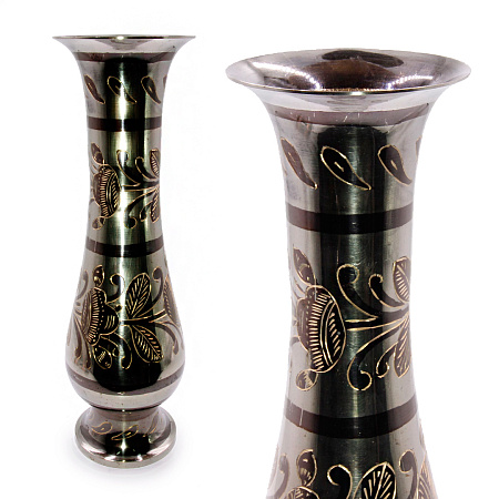Ваза декоративная латунь Flower Vase 35см 1010гр 