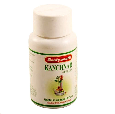 Канчанар Гуггул Байдинатх Kanchnar Guggulu Baidyanath 80 таблеток