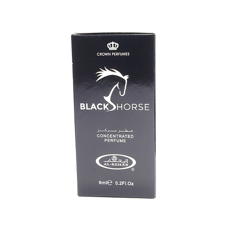 Масло парфюмерное AL REHAB Black Horse унисекс 6ml