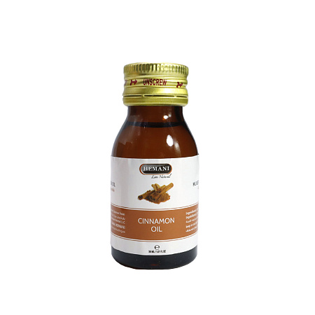 Арабское Масло HEMANI Cinnamon oil Корица косметическое 30мл  
