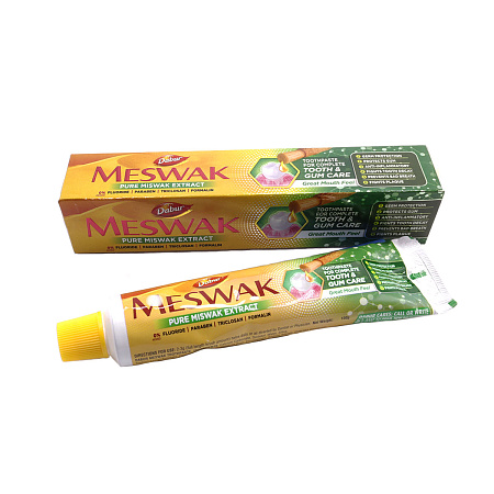 Зубная паста Dabur Miswak экстракт Мисвак аюрведическая 100гр