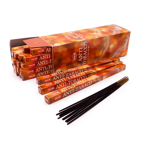 Благовония HEM sq Anti Tobacco антитабак уп-25шт 8 палочек
