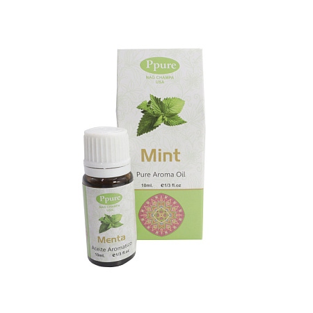 Масло Ppure MINT 10мл уп-4шт Мята ароматическое масло для аромаламп 