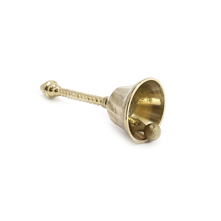 Колокольчик латунь h-9,5см d-3,5см