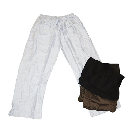 Штаны прямые хлопок и вискоза цвета Микс