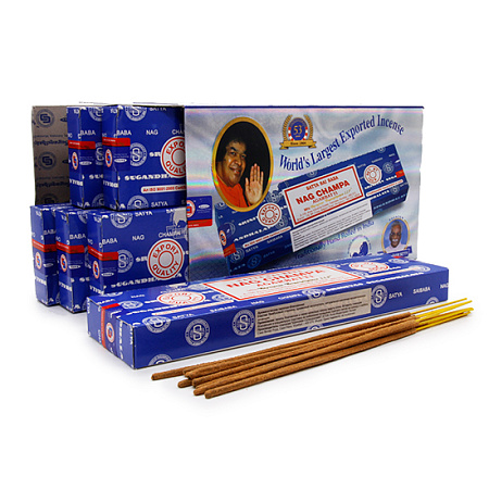 Благовония Satya Nag Champa B Нагчампа Бангалор масала 100gm уп-6шт 450Nch100B