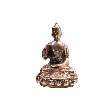 БУДДА дарующй счастье, исцеление и защиту силумин 24см-16см 646гр