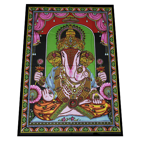 Батик хб с росписью Ганеш см-см