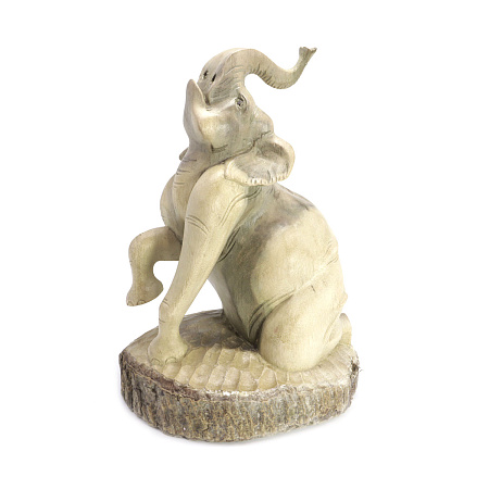 Сувенир из дерева Слоник 27см УЦЕНКА символ удачи процветания власти HOK-F4U