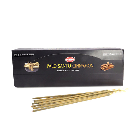 Благовония HEM PALO SANTO CINNAMON масала 15stk ПалоСанто-Корица уп-6шт