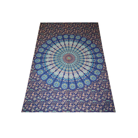 Покрывало Мандала 210см-135cм хлопок 