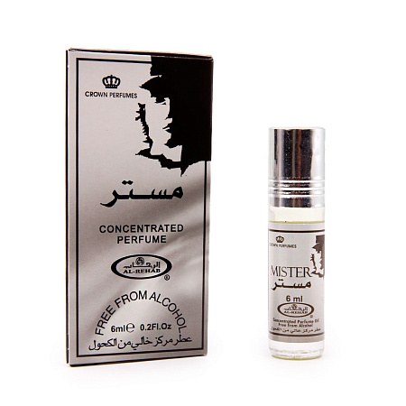 Масло парфюмерное AL REHAB Mister мужской аромат 6ml 