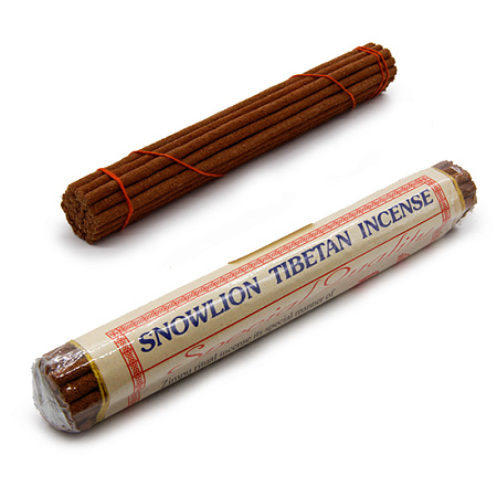 Благовония Непал SnowLion Tibetan Incense маленькая 14,5см 27г