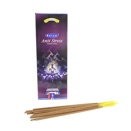 Благовония Satya Hexa Anti Stress Антистресс аромапалочки уп-6шт SH-ANS