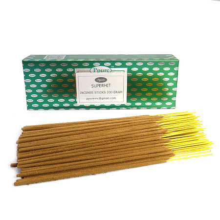 Благовония весовые Ppure Superhit УЦЕНКА уп-200гр Суперхит Цветы Плюмерии Мед Афродезия Роза