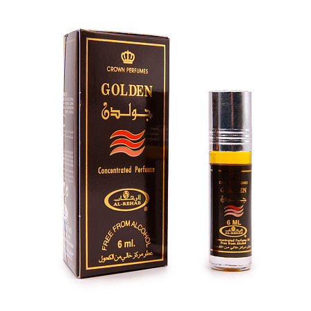 Масло парфюмерное AL REHAB Golden женский аромат 6ml 