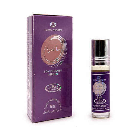 Масло парфюмерное AL REHAB Sandra женский аромат 6ml 