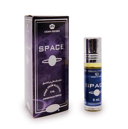 Масло парфюмерное AL REHAB Space мужской аромат 6ml 