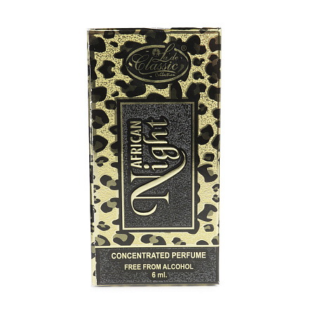 Масло парфюмерное LADY CLASSIC AFRICAN NIGHT унисекс 6ml 