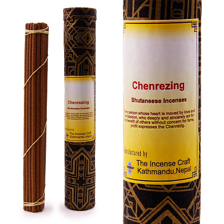 Благовония Непал Chenrezing 21см 