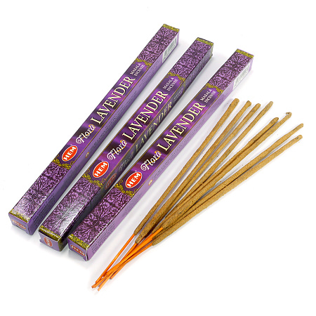 Благовония HEM sq Flora Lavender Masala лаванда уп-25шт натуральная серия