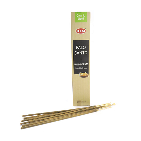 Благовония HEM Palo Santo Frankincense Masala 15gm Пало Санто-Ладан масала