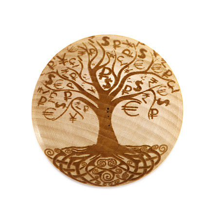 Амулет оберег Дерево Желаний символ изобилия, богатства и исполнения желаний 5см дерево