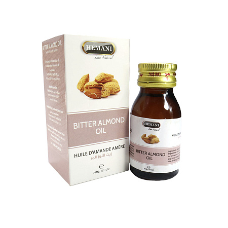 Арабское Масло HEMANI Almond oil Миндаль косметическое 30мл  