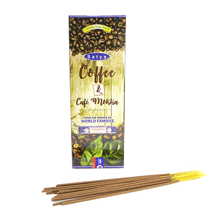 Благовония Satya Hexa Coffee & Café Mokka Кофе аромапалочки уп-6шт SH-CCM