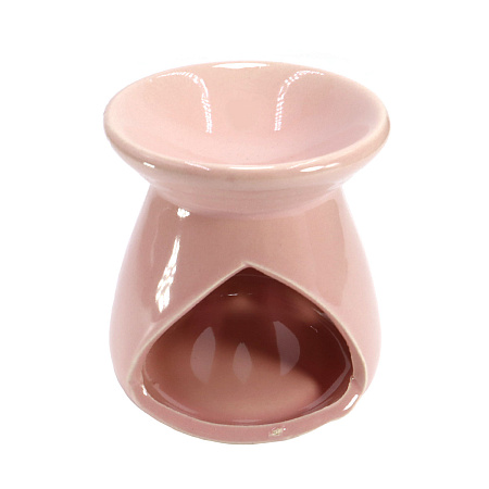 Аромалампа CZ01-PN цвет Розовый керамика глазурь h-7см