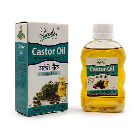 Масло Лалас Castor Oil Касторовое Mustard oil 100мл 
