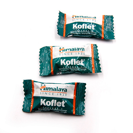 Леденцы от кашля Himalaya Koflet Кофлет