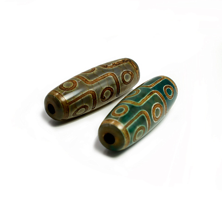 Бусина Дзи 9 глаз символизируют рост благосостояния от 9 планет  