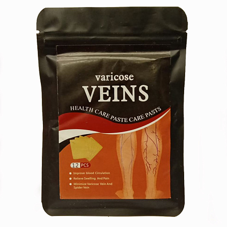 Патчи для лечения варикоза и васкулита 12шт