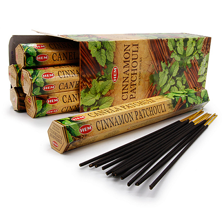 Благовония HEM CINNAMON PATCHOULI Корица Пачули уп-6шт