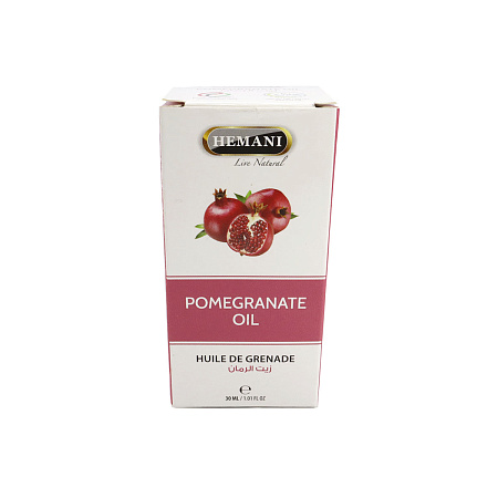 Арабское Масло HEMANI Pomegranate масло из Гранатовых косточек косметическое 30мл  