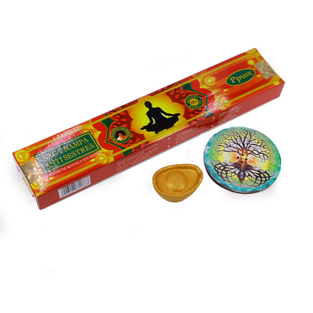 Набор для любимых женщин Шарф, браслет в мешочке, благовоние, подставка