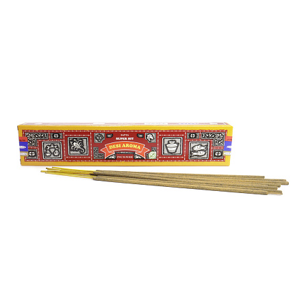 Благовония Satya B Super Hit Series Desi Aroma 15gm уп-12шт 450B15DEA