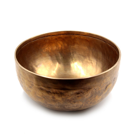 Чаша поющая  ручная ковка 9 металлов вес от 801 до 1000г d-16.5-18 h-9см Целительные ХРУПКОЕ