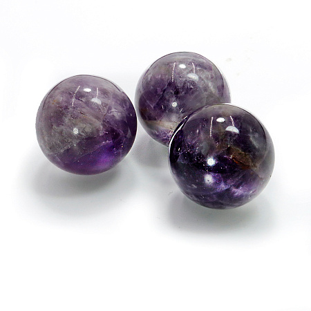 Шар камень Аметист способен вызвать любовь к дарителю 2см