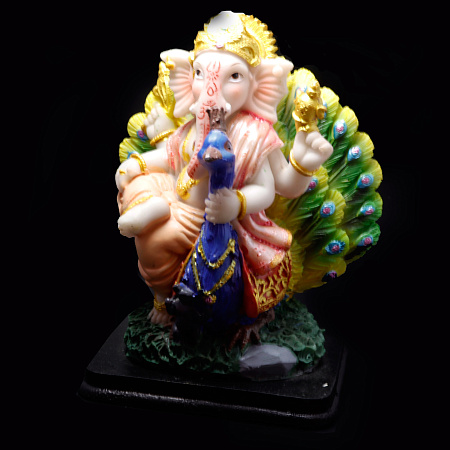 Статуэтка Ганеш 12,5см символ преодоления препятствий и обретения богатства через мудрость