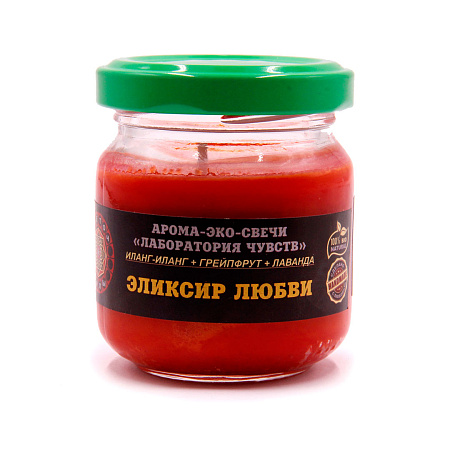 Эко Свеча Эликсир любви 7х5см