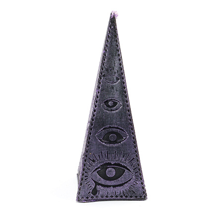 Свеча фигурная Пирамида с глазами СМ60