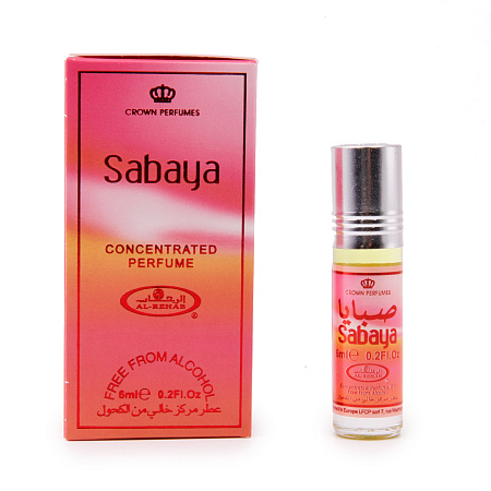 Масло парфюмерное AL REHAB Sabaya женский аромат 6ml