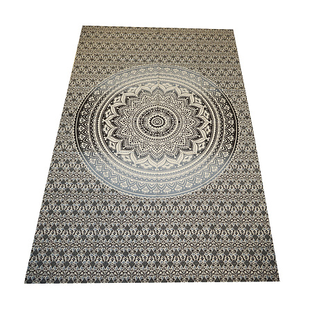 Покрывало Мандала 210см-135cм хлопок 